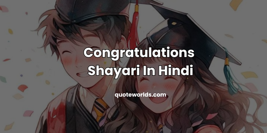 Congratulations Shayari In Hindi