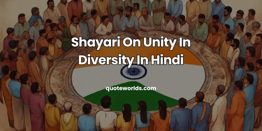 Shayari On Unity In Diversity In Hindi
